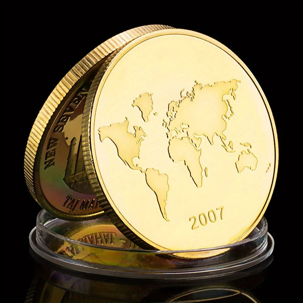 The World Souvenir Gold Plated Coin Collectible Gift Great Buildings Commemorative Coin 1318-Chinese Style Finds™