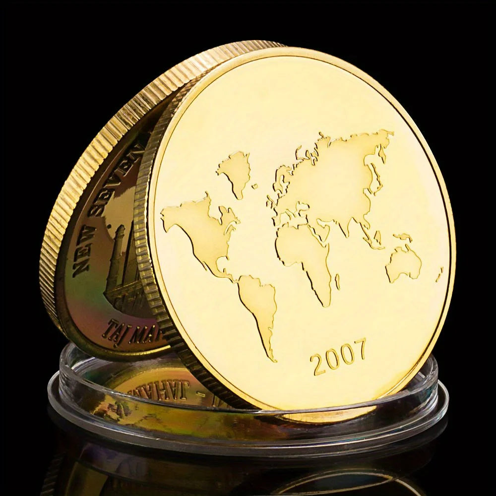 The World Souvenir Golden Plated Coin Collectible Gift Great Building Commemorative Coin 1320-Chinese Style Finds™