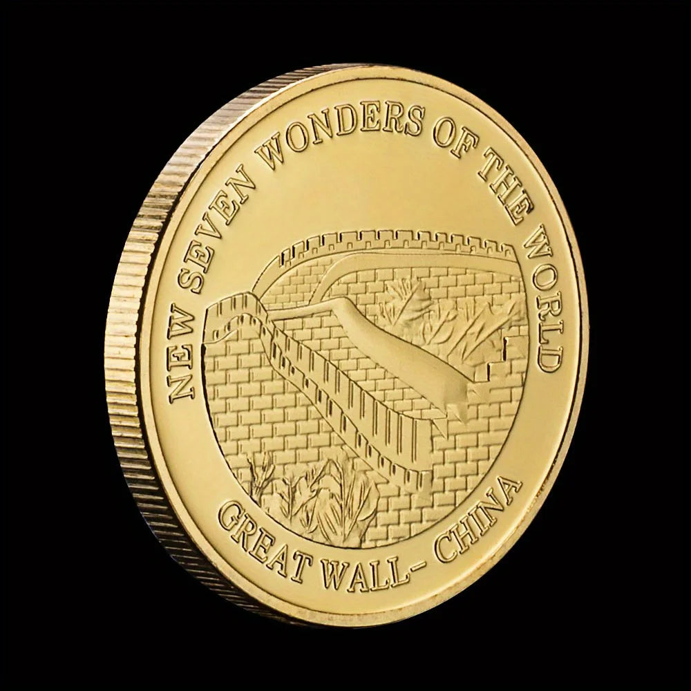 The World Souvenir Golden Plated Coin Collectible Gift Great Building Commemorative Coin 1320-Chinese Style Finds™