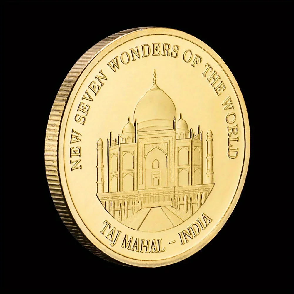 The World Souvenir Golden Plated Coin Collectible Gift Great Buildings Commemorative Coin 1136-Chinese Style Finds™