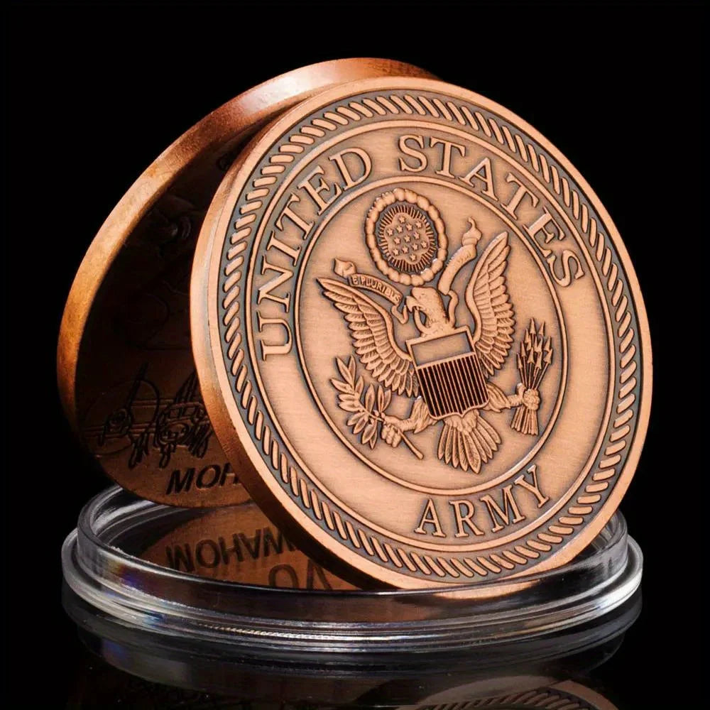 UH-72 LAKOTA US Army Challenge Coin Copper Coin Plated Honor Coin Military Fans Collectible Gift Commemorative Coin 1410-Chinese Style Finds™