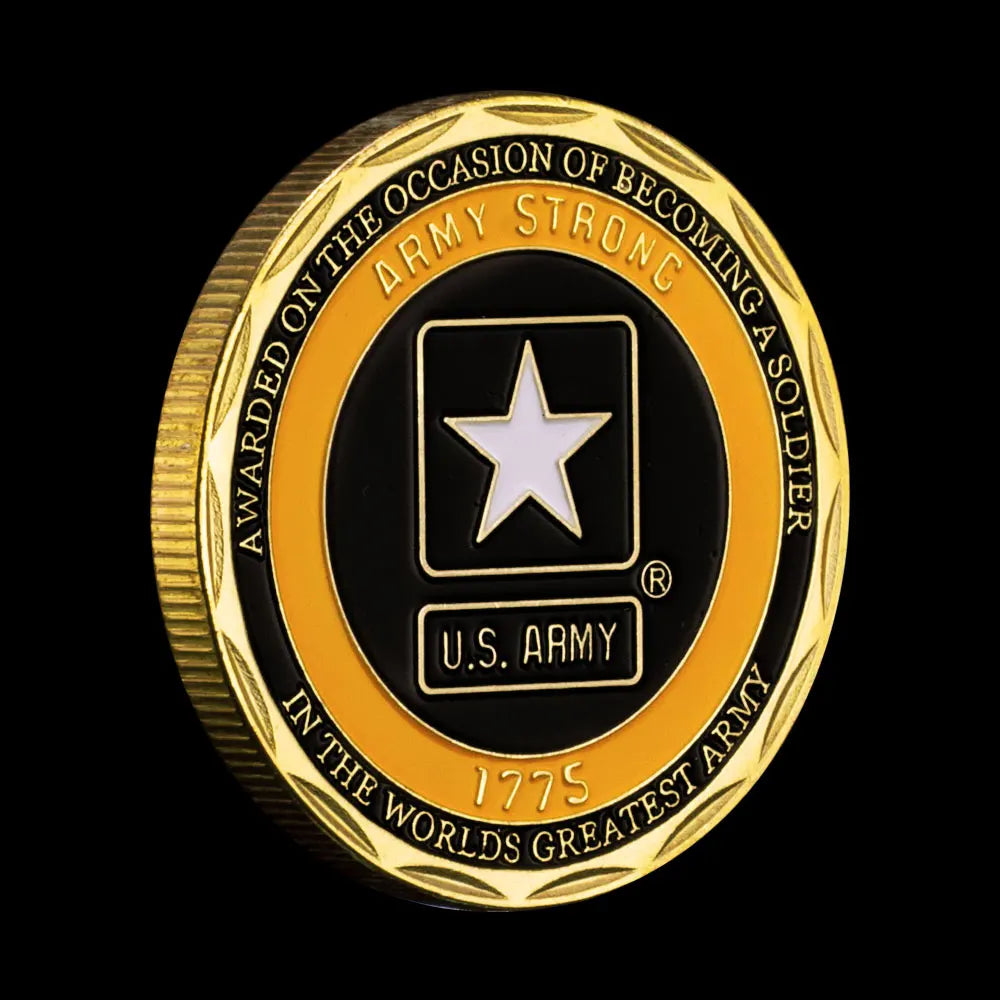 USA Army 1775 Greatest Army In The World 1 PCS Military Coin Challenge Coin Honor Souvenir Commemorative Coin 1113-Chinese Style Finds™