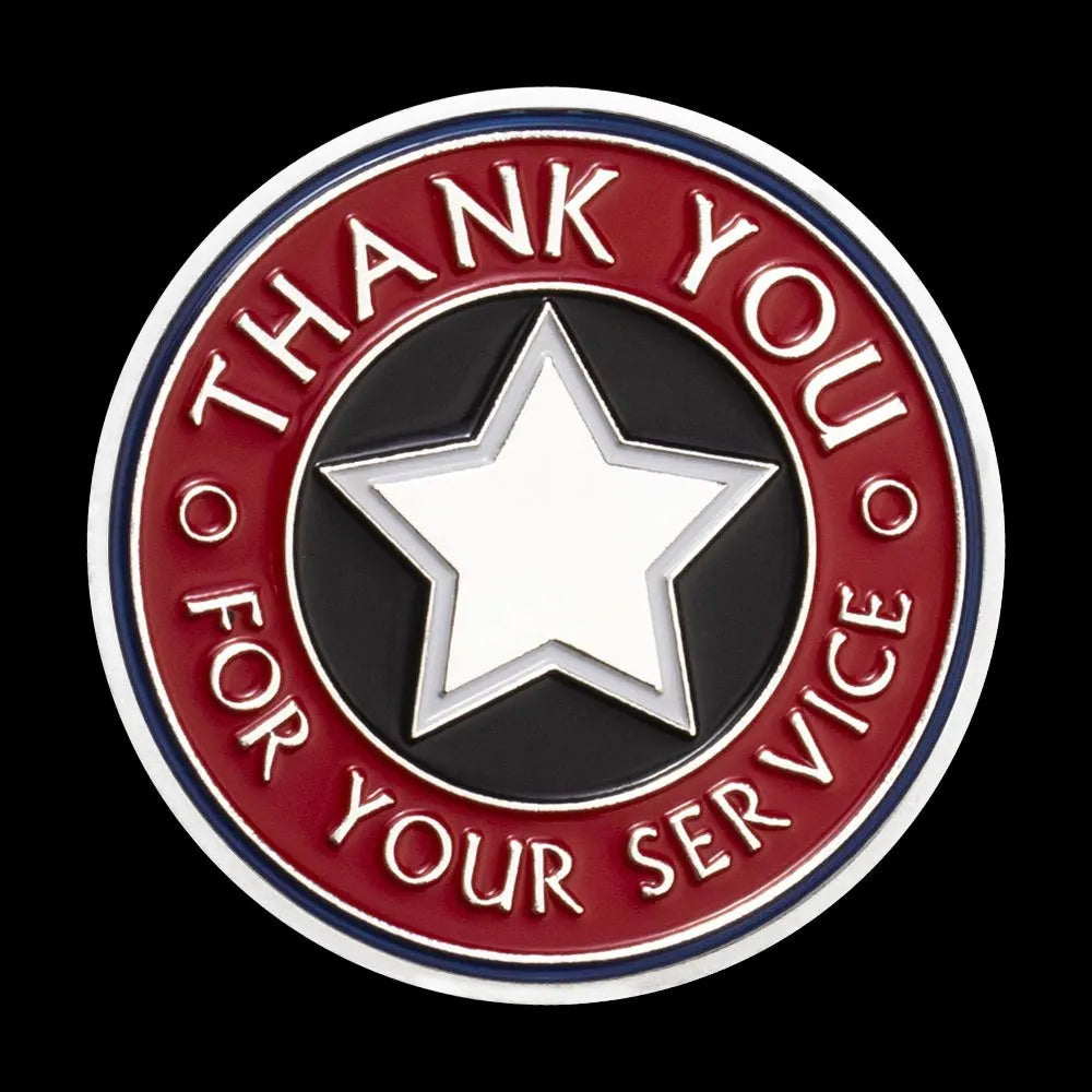 USA Military Coin Thank You for Your Service Challenge Coin Honor Coin Proudly Salutes You Veteran Commemorative Coin 1693-Chinese Style Finds™