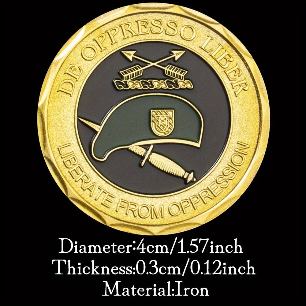 United States Army Challenge Coin Special Forces Commemoratiev Coins The Green Berets 1603-Chinese Style Finds™