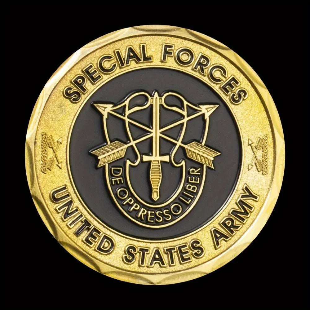 United States Army Challenge Coin Special Forces Commemoratiev Coins The Green Berets 1603-Chinese Style Finds™