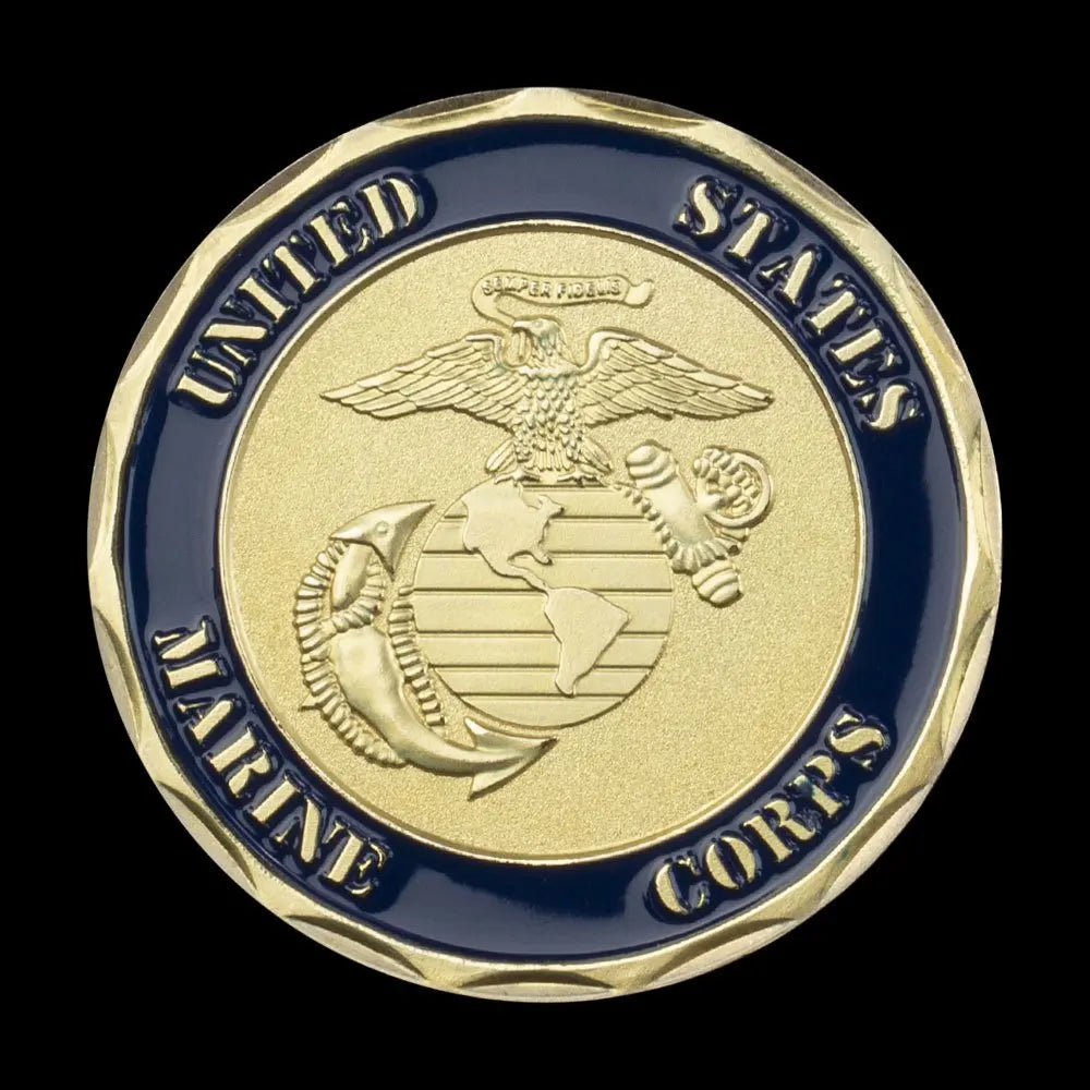 United States Marine Corps Forces Special Operations Command Challenge Coin Golden Plated Collectible Commemorative Coin 1681-Chinese Style Finds™