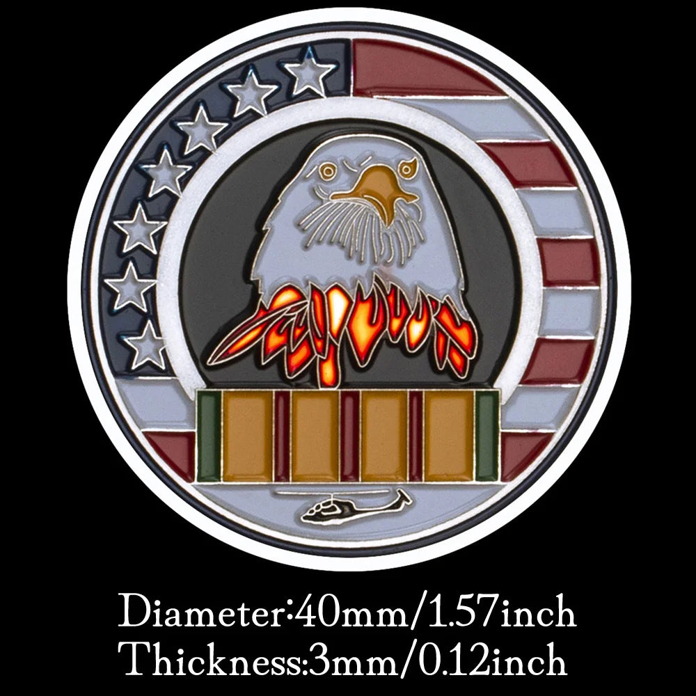 Welcome Home Brother Military Veteran Collectible Challenge Coin May You Never Walk Alone Again Silver Plated Commemorative Coin 1158-Chinese Style Finds™