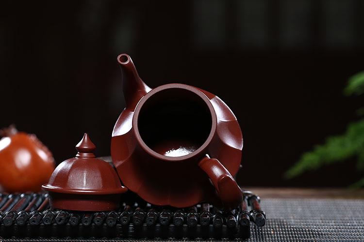 Handmade Yixing Teapot 190cc Purple Clay Zisha Pot Xuan Tea Pot-Chinese Style Finds™