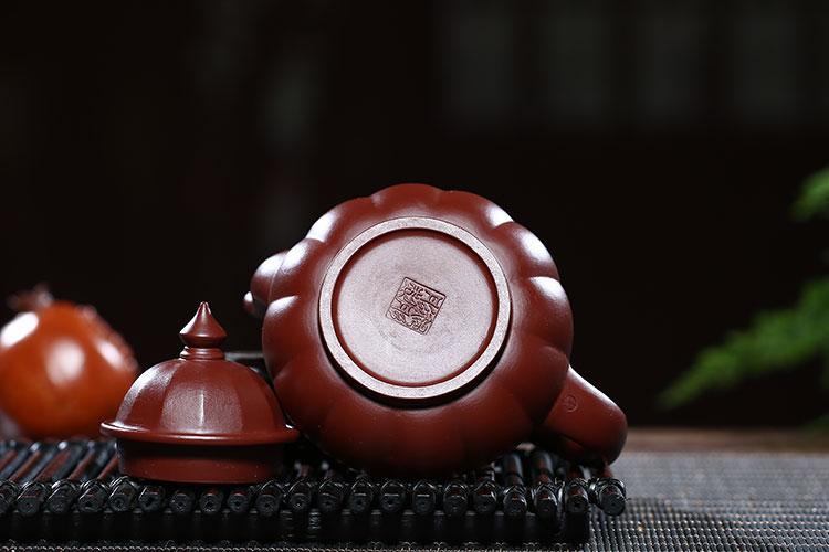 Handmade Yixing Teapot 190cc Purple Clay Zisha Pot Xuan Tea Pot-Chinese Style Finds™