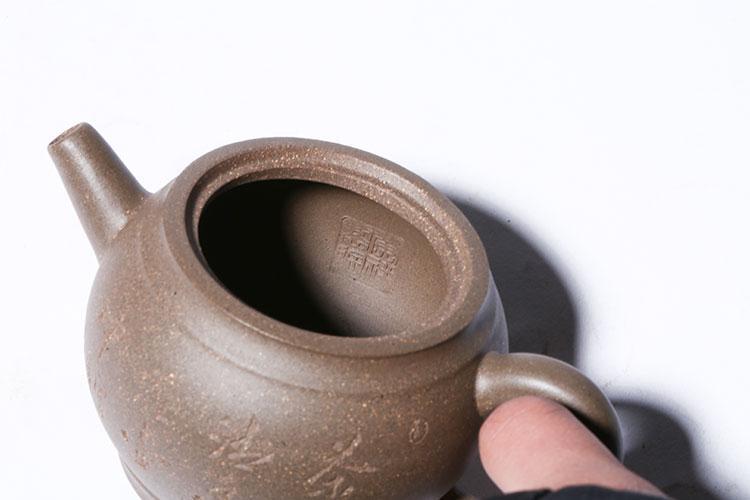 Handmade Yixing Teapot 200cc Purple Clay Zisha Pot Classic Tea Pot Duan Clay-Chinese Style Finds™