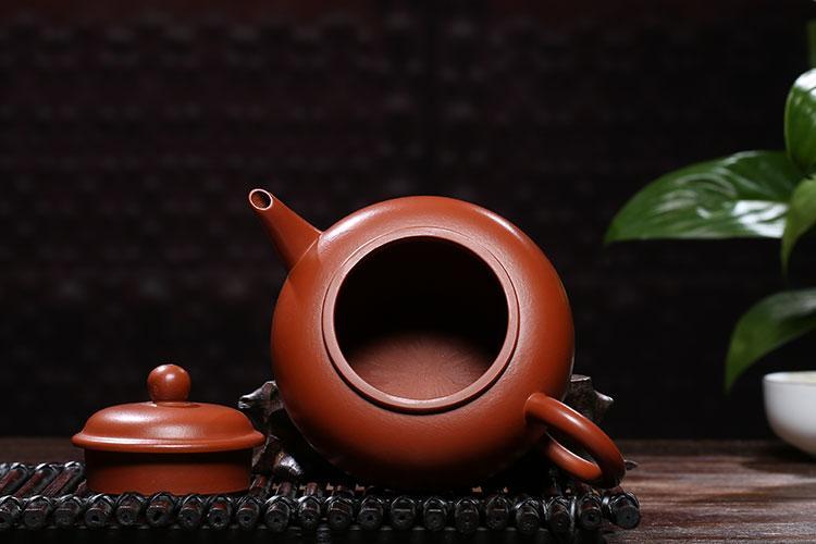 Handmade Yixing Teapot 200cc Purple Clay Zisha Pot Classic Tea Pot Red Clay-Chinese Style Finds™