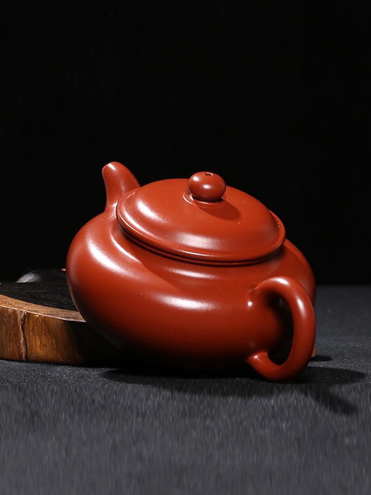 Handmade Yixing Teapot 200cc Red Clay 9 Holes Zisha Pot-Chinese Style Finds™