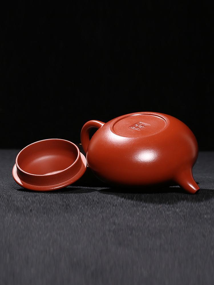 Handmade Yixing Teapot 200cc Red Clay 9 Holes Zisha Pot-Chinese Style Finds™