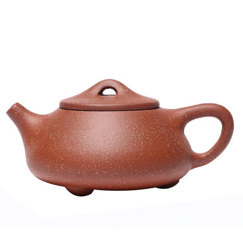 Handmade Yixing Teapot 250cc Purple Clay Zisha Pot 14 Holes Shipiao Tea Pot-Chinese Style Finds™