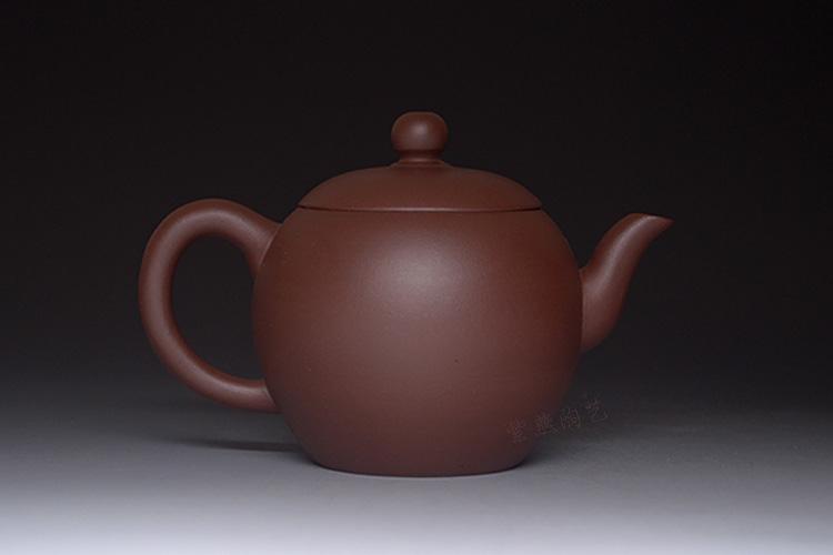 Handmade Yixing Teapot 260cc Purple Clay Zisha Pot 8 Horses Painting Tea Pot-Chinese Style Finds™