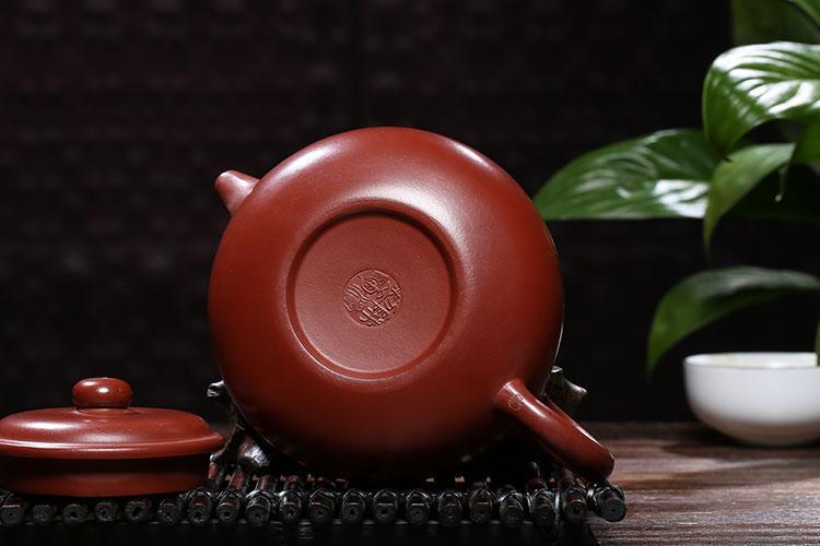 Handmade Yixing Teapot 260cc Purple Clay Zisha Pot Antique Tea Pot-Chinese Style Finds™