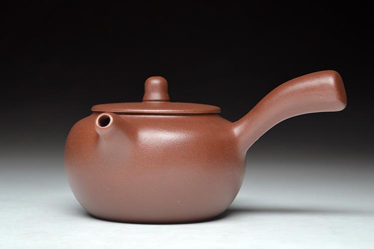 Handmade Yixing Teapot 260cc Purple Clay Zisha Pot With Handle Classic Tea Pot-Chinese Style Finds™