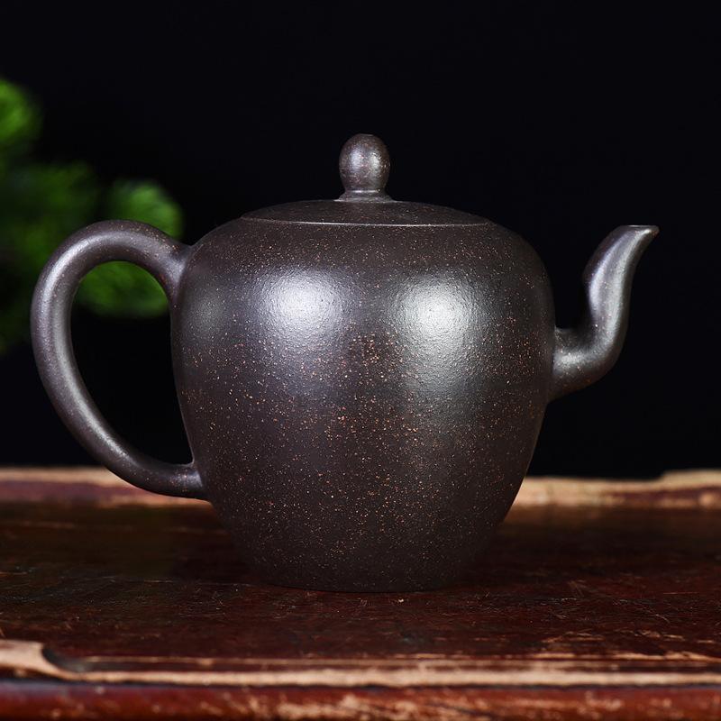 Handmade Yixing Teapot 300cc Purple Clay Zisha Pot Beauty Mei Ren Jian Pot-Chinese Style Finds™