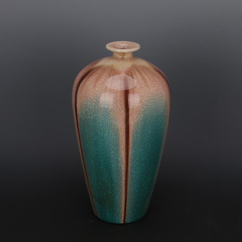 Jingdezhen Vintage Porcelain Vase Laifu Flower Vases 34cm High For Antique Home Decoration Art Collection-Chinese Style Finds™